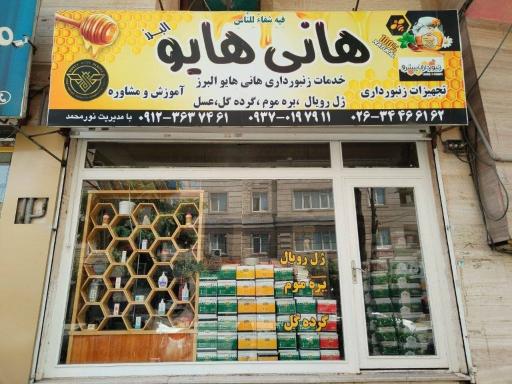 عکس خدمات زنبورداری و عسل هانی هایو البرز