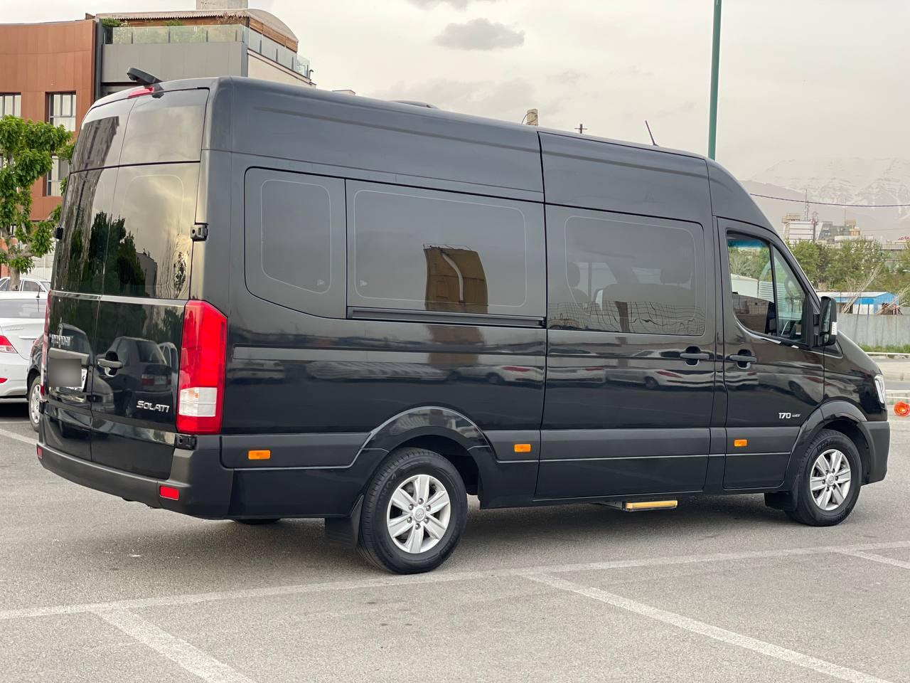 عکس اجاره ون‌های تشریفاتی پارس ون