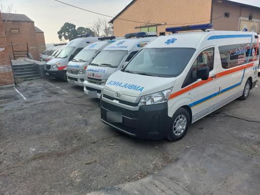 عکس آمبولانس خصوصی ایثار