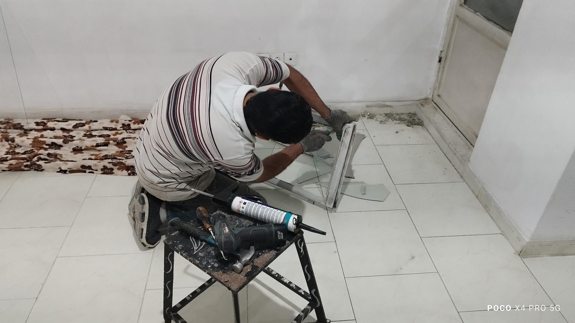 عکس شیشه بری ثامن