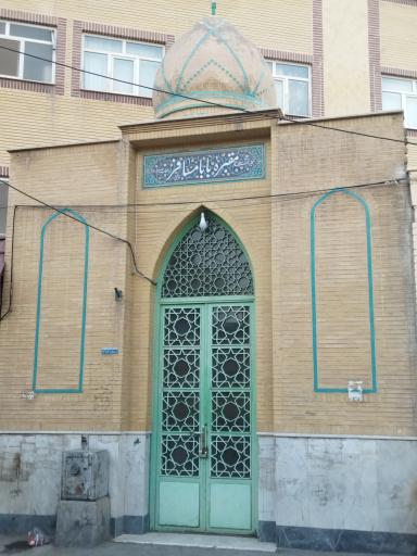 عکس بقعه بابا مسافر