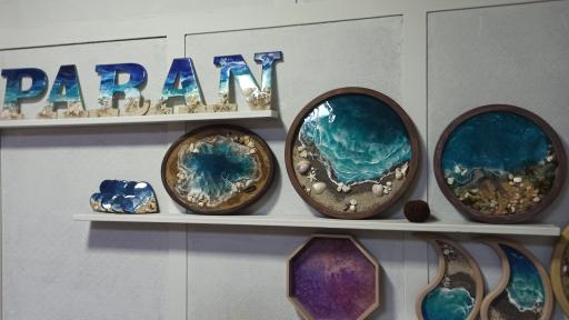 عکس آموزشگاه و فروشگاه هنری پرن اپوکسی