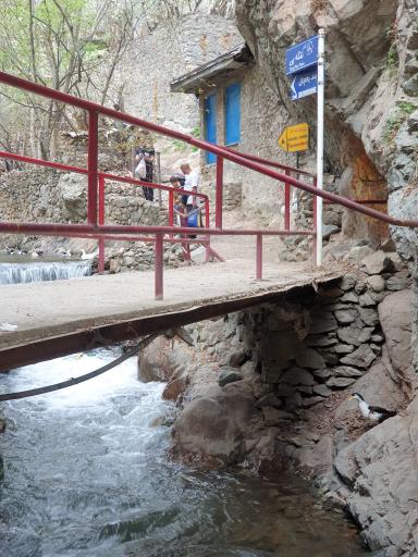 عکس پل دو راهی تنگه پی 