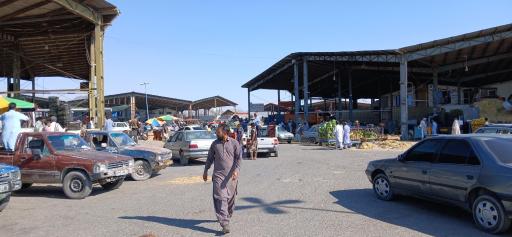 عکس میدان میوه و تره بار زاهدان