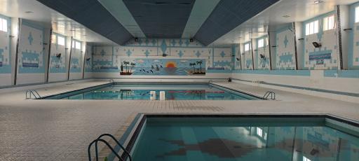 عکس مجموعه ورزشی کارگران شهید روح الله خاله ای بادرود 