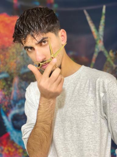 عکس پیرایش مهدی 