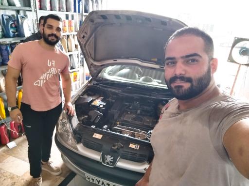 عکس تعویض روغن و کارواش امیرحسین