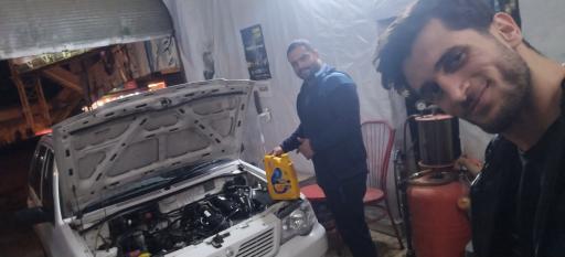 عکس تعویض روغن و کارواش امیرحسین