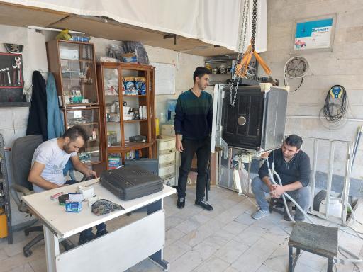 عکس خدمات پس از فروش لوازم خانگی پورحاجی محمد