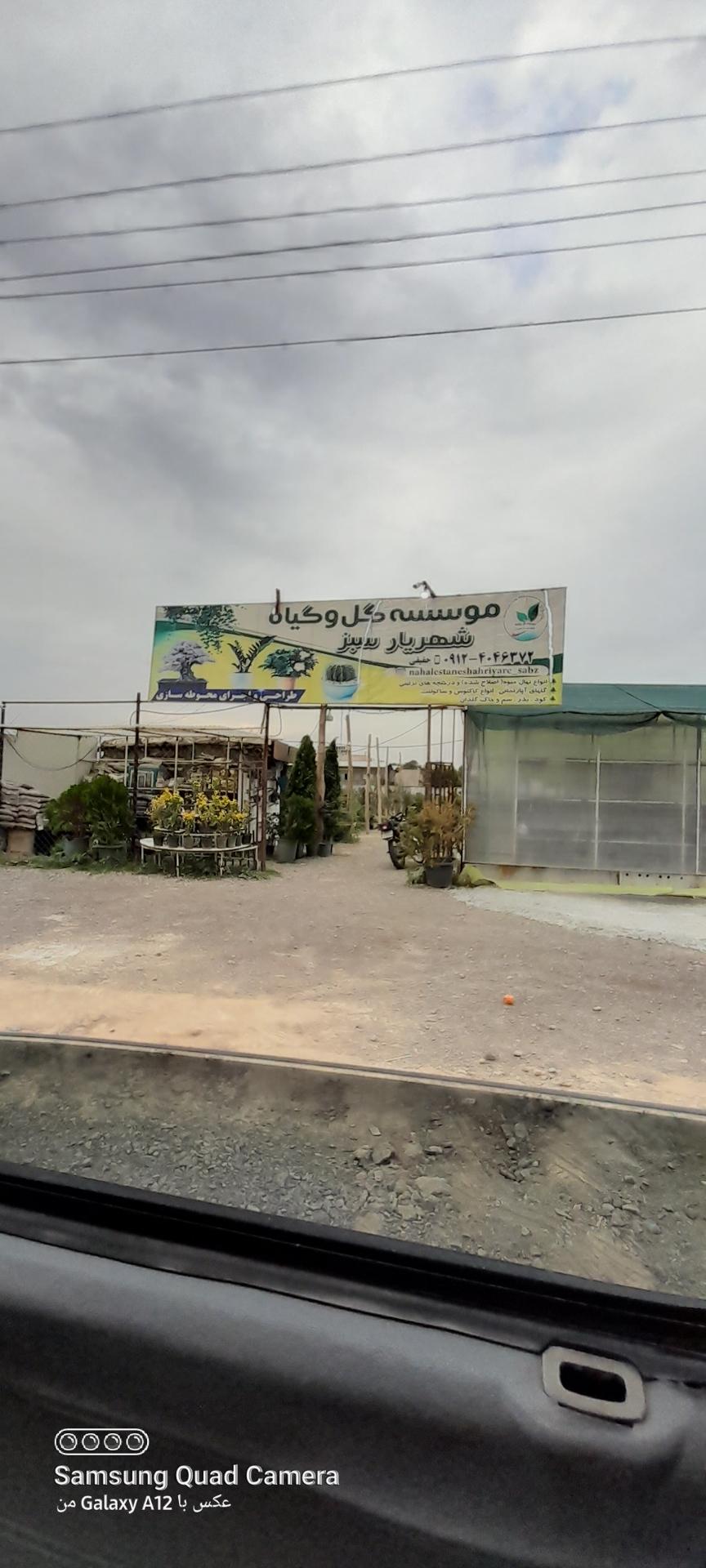 عکس موسسه گل وگیاه شهریار سبز