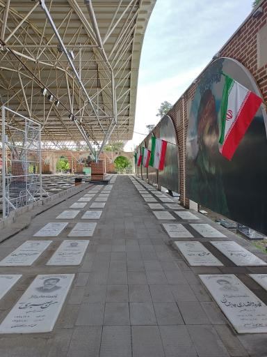 عکس گلزار شهدای وادی رحمت تبریز