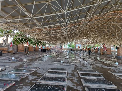 عکس گلزار شهدای وادی رحمت تبریز