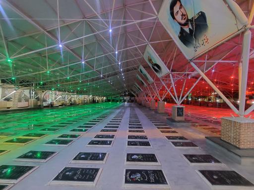 عکس گلزار شهدای وادی رحمت تبریز