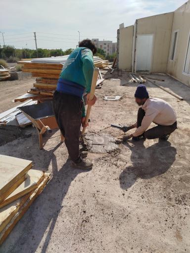 عکس انبار و کارگاه انتقال آب البرز