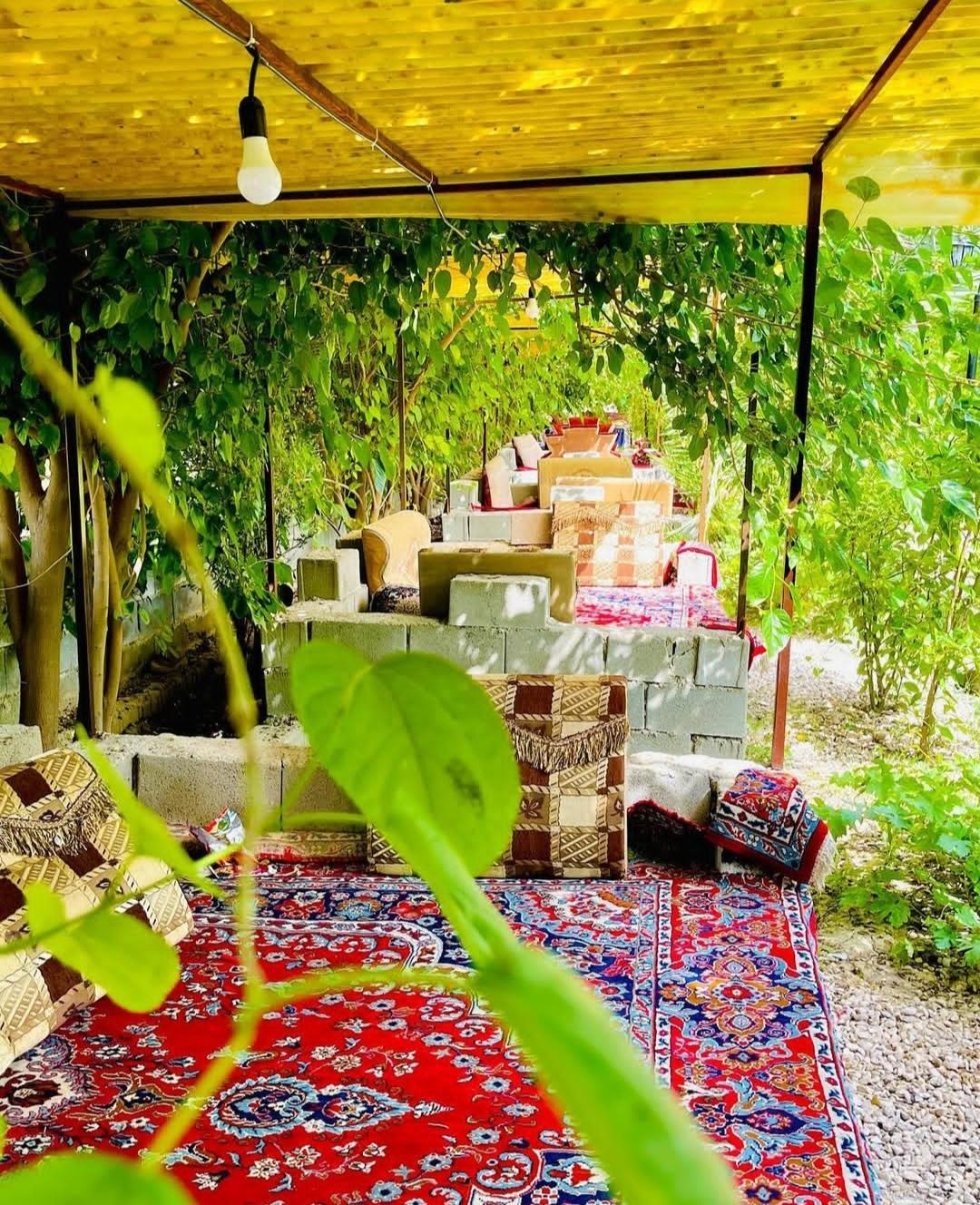 عکس کافه باغ شب های رامهرمز