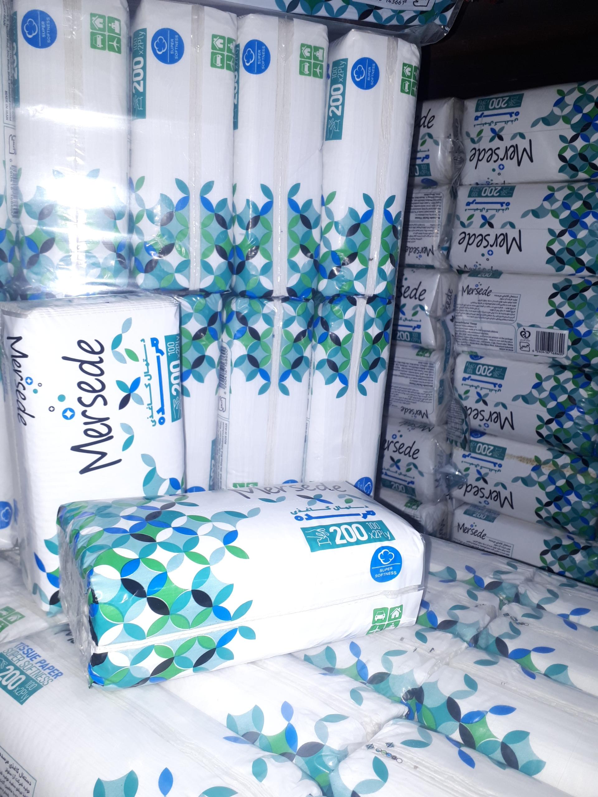 عکس کارگاه تولید دستمال کاغذی پاکتاز