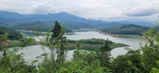 عکس سد دریاچه لفور