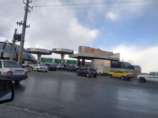 عکس پمپ بنزین فروغ