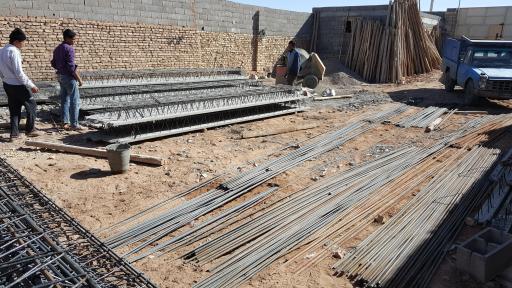 عکس کارگاه تیرچه بلوک آقایی