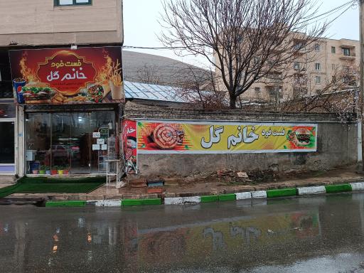 عکس فست فود خانم گل