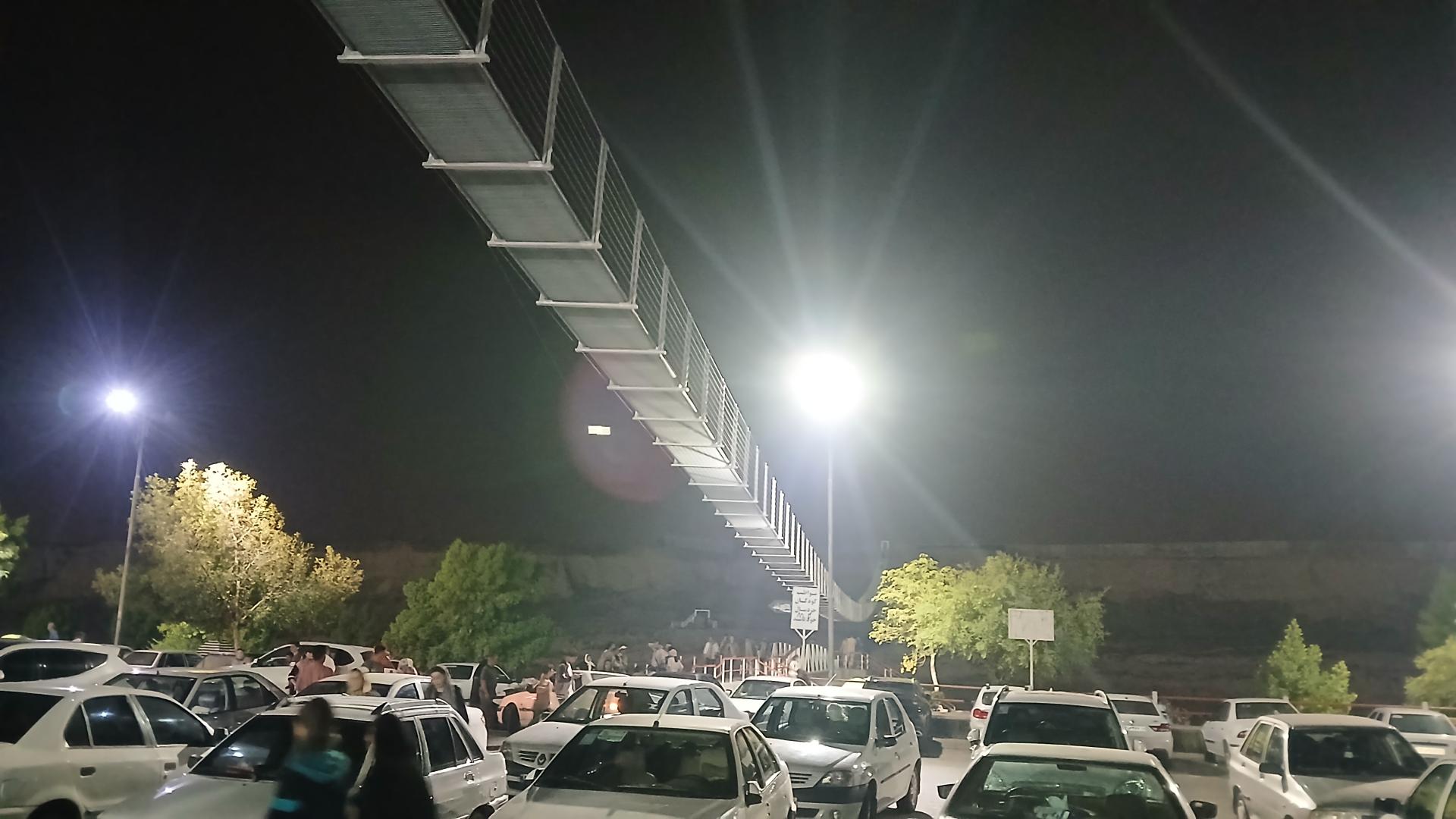 عکس پل معلق دزفول