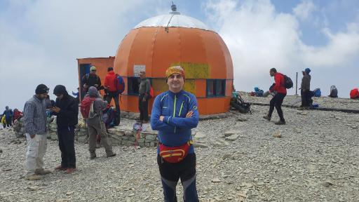 عکس قله توچال (ارتفاع 3964 متر)