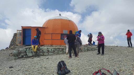 عکس قله توچال (ارتفاع 3964 متر)