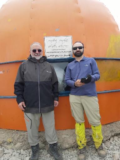 عکس قله توچال (ارتفاع 3964 متر)