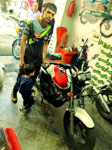 عکس موتورسازی ابراهیم 