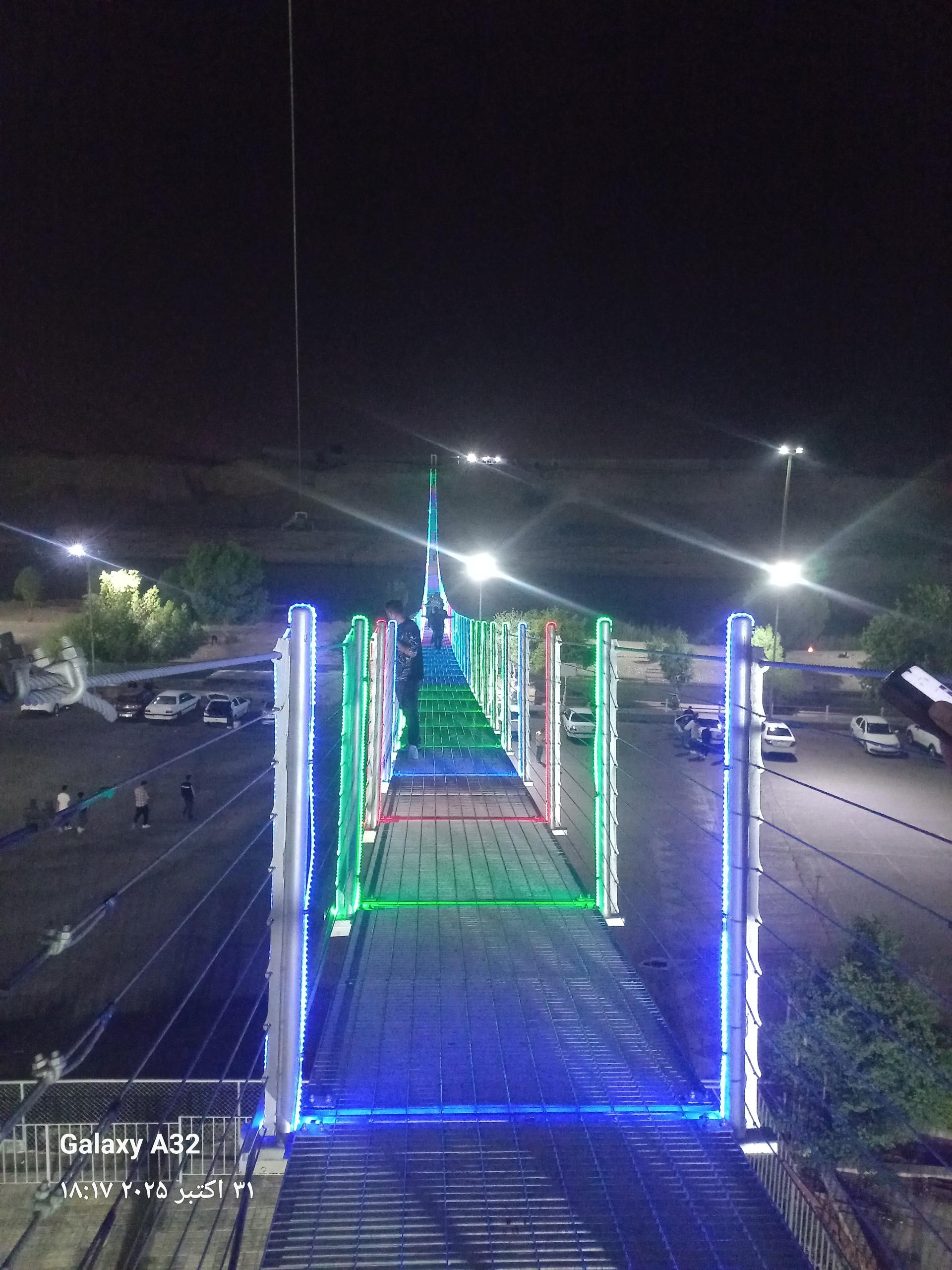 عکس پل معلق دزفول