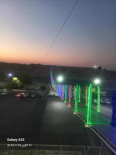 عکس پل معلق دزفول