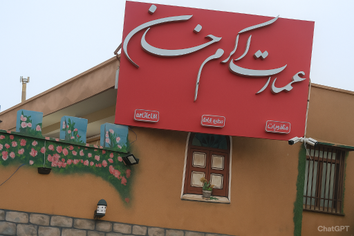 عکس عمارت اکرم خان
