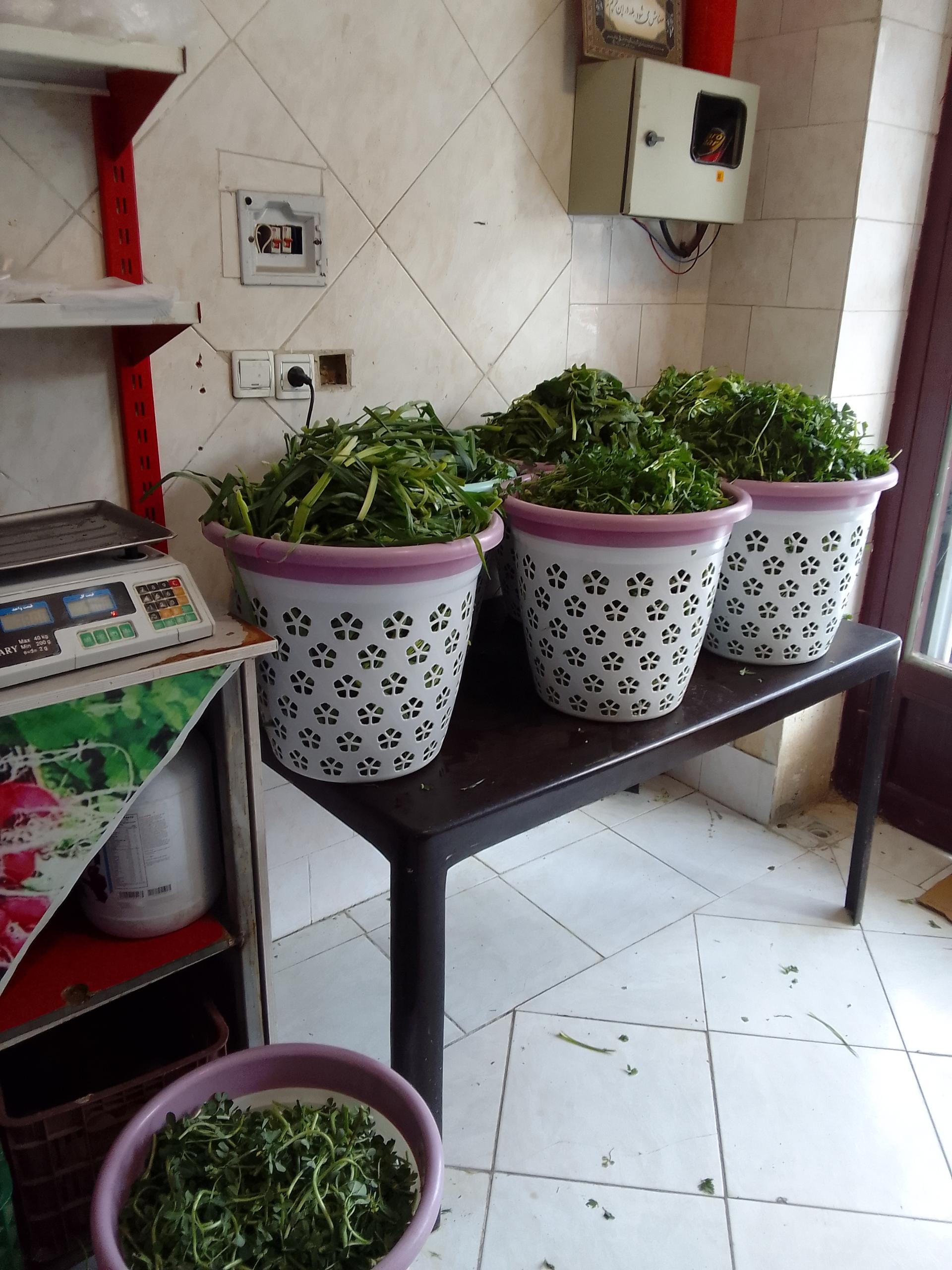 عکس سبزیجات آماده ترنج