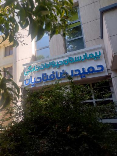 عکس بیمارستان حیوانات خانگی حمیدرضا فتاحیان