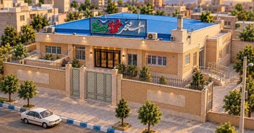 عکس استخر بسیج