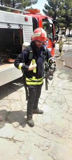 عکس آتش نشانی و خدمات ایمنی ایستگاه ۳