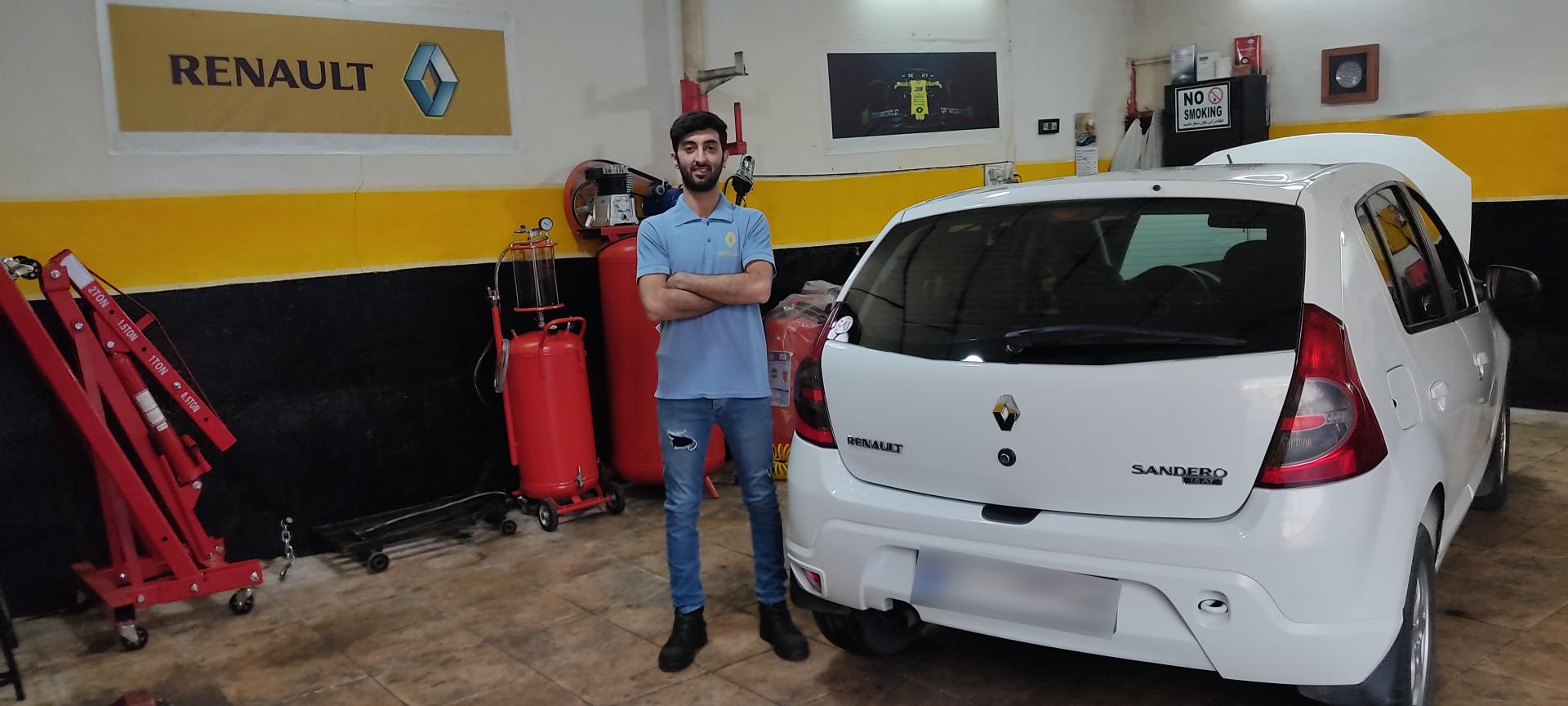 عکس تعمیرگاه رنو پایتخت گاراژ رستمی 