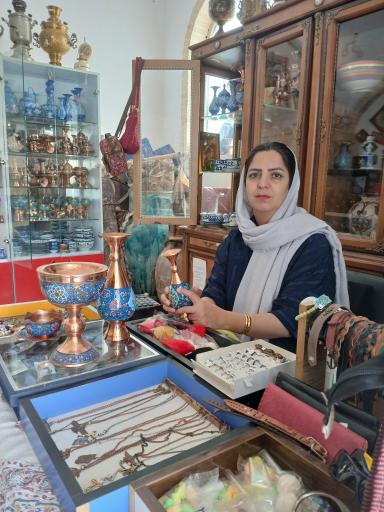 عکس گالری صنایع دستی نارین مینا