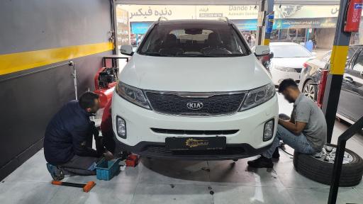 عکس تعمیرگاه هیوندای کیا میتسوبیشی علی توکیو