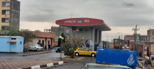 عکس پمپ گاز CNG