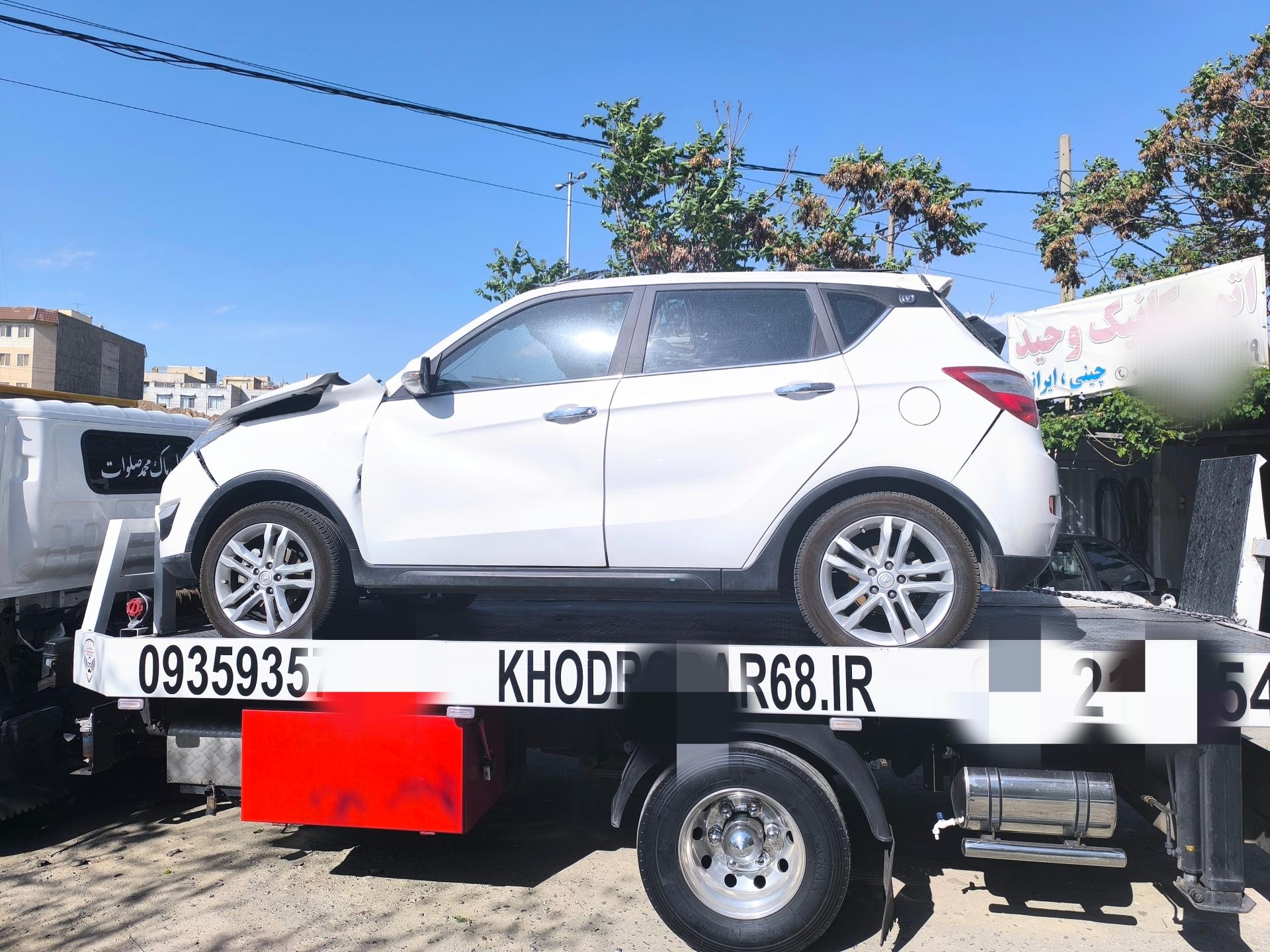 عکس اتومبیل تصادفی آرش پور