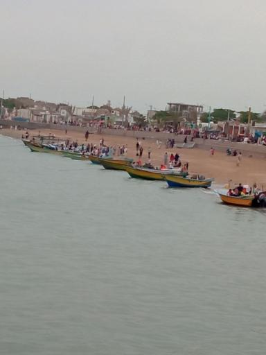 عکس اسکله جزیره هرمز