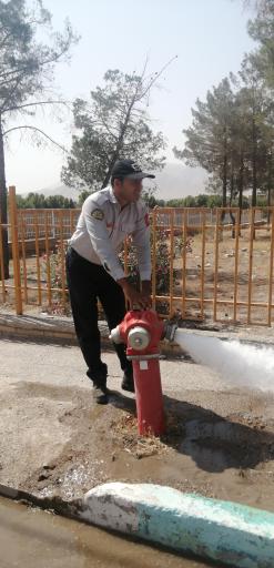 عکس ایستگاه آتش نشانی و خدمات ایمنی دیزیچه