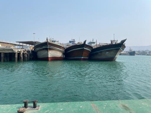 عکس اسکله جزیره هرمز