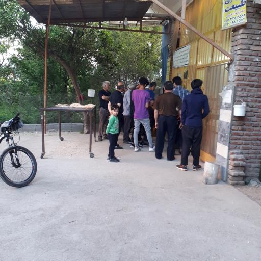 عکس نان بربری ماشینی مهرداد