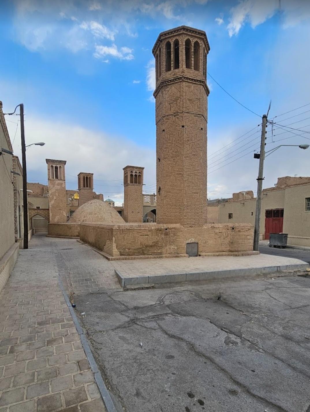 عکس آب انبار چهار بادگیر