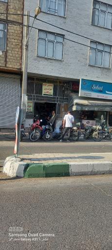 عکس تعمیرگاه موتور سیکلت 