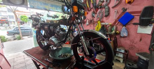 عکس موتورسازی میلاد