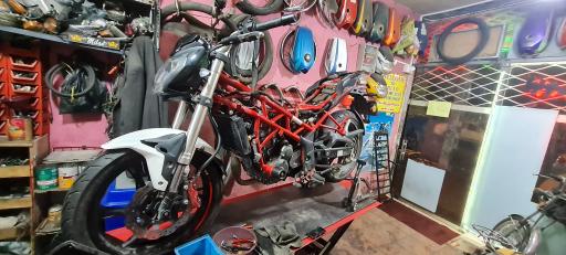 عکس موتورسازی میلاد