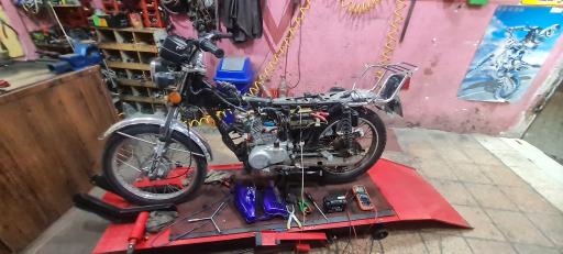 عکس موتورسازی میلاد